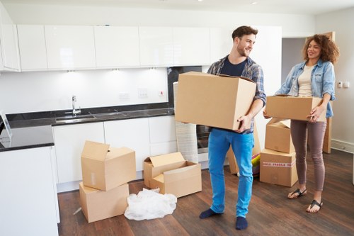 Efficient moving process with well-coordinated removalists