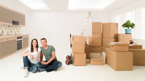 Efficient relocation solutions featuring a man and van service