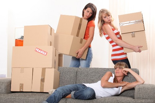 Satisfied customer with reliable furniture pick-up service